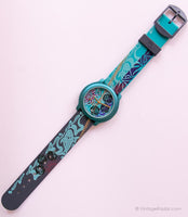 Vintage Blue Rose Life di Adec Watch | Ladies Japan Quartz orologio da Citizen