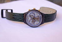 Zone intemporelle SCN104 swatch montre | 1991 vintage swatch Chronograph