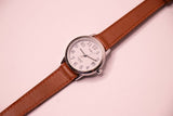 Ancien Timex Résistant à l'eau montre pour les femmes cadran blanches
