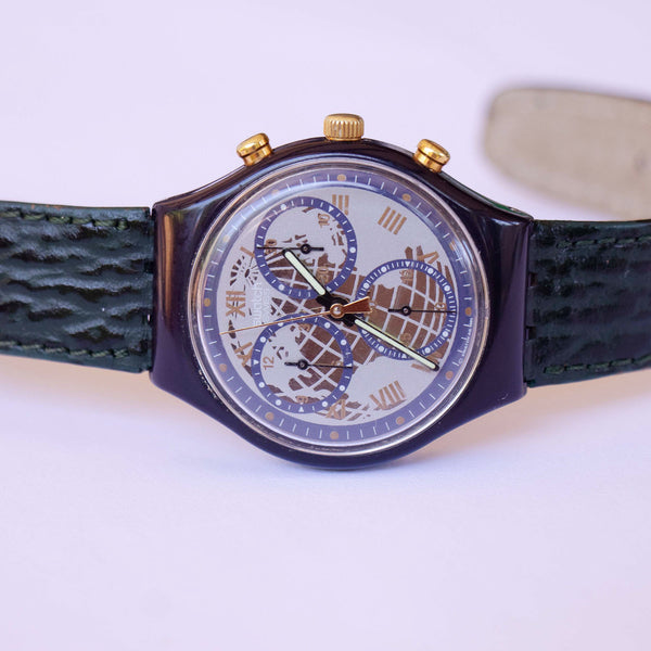 Zona atemporal SCN104 swatch reloj | 1991 Vintage swatch Chronograph