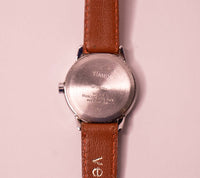 Jahrgang Timex Wasserabweisend Uhr Für Frauen weißes Zifferblatt