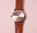 Ancien Timex Résistant à l'eau montre pour les femmes cadran blanches