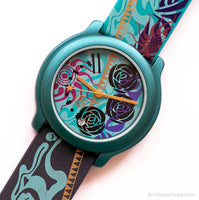Vintage Blue Rose Life de Adec reloj | Damas de cuarzo de Japón reloj por Citizen