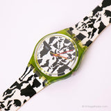 1991 Swatch GZ117 Flaeck Uhr | Jahrgang Swatch Specials Uhr