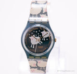 1994 swatch GN150 Schwarze Schafe Uhr Gent | Schöne Träume swatch