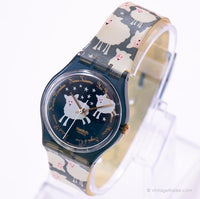 1994 swatch GN150 Nero Sheep Watch Gent | Sogni d'oro swatch