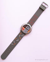 حياة هندسية رمادية بواسطة ADEC Vintage Watch | ساعة الكوارتز اليابان