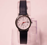 Cinturino in pelle blu Timex Indiglo Watch for Women anni '90