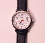 Blau Lederband Timex Indiglo Uhr Für Frauen 1990er Jahre