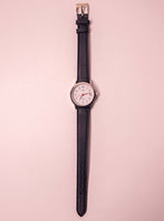 Sangle en cuir bleu Timex Indiglo montre pour les femmes 1990