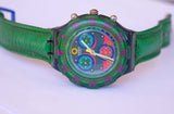 BLUE SKY SBN100 Swatch Watch | 90s Scuba Chronograph Swatch