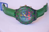Blue Sky SBN100 swatch reloj | Scuba de los 90 Chronograph swatch