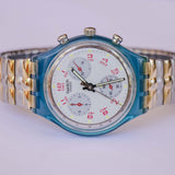 JFK SCN103 swatch Chronograph reloj | 1991 Vintage Swiss Chrono