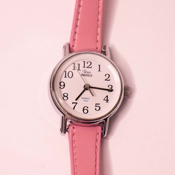 Raro Timex Indiglo reloj para mujeres WR 30m 1990s
