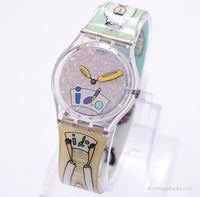 1999 Swatch GV110 WHITE WEDDING Watch | "I do" Swatch Gent Watch