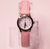 Minimaliste Timex Sangle en cuir rose quartz montre pour elle