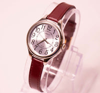 Silver-Tone Carriage by Timex Quartz Watch for Women