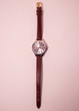 عربة النغمة الفضية بواسطة Timex ساعة الكوارتز للنساء