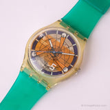 1997 Swatch GK260 Fünfter Element Uhr | Seltenes Vintage -Skelett Swatch
