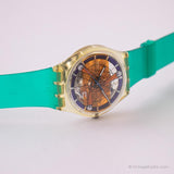 1997 Swatch GK260 Quinto elemento reloj | Esqueleto vintage raro Swatch