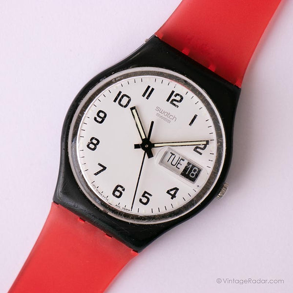 Vintage 1999 Swatch GB743 noch einmal Uhr | Klassisch Swatch Uhr