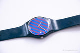 1986 Blue Note GI100 / GI400 Swatch Uhr | 80er Jahre FC Barcelona Uhr