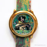 Vita da signore vintage tono oro di Adec Watch | Orologio in quarzo Giappone