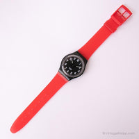 2009 Swatch Orologio per abito nero GB247 | Minimalista usato Swatch
