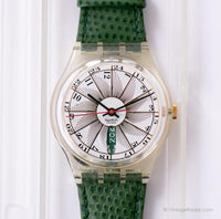 1993 Swatch GK707 Top Class Watch con scatola originale | anni 90 Swatch Gentiluomo