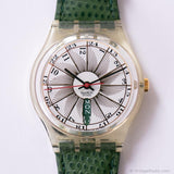 1993 Swatch GK707 Top Class Watch con scatola originale | anni 90 Swatch Gentiluomo