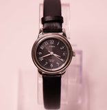 Cadran noir Timex montre pour les femmes WR 50m Date Window