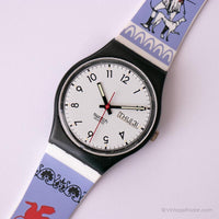 1986 Swatch GB709 CLASSIC TWO Watch | Vintage Standard Swatch Gent