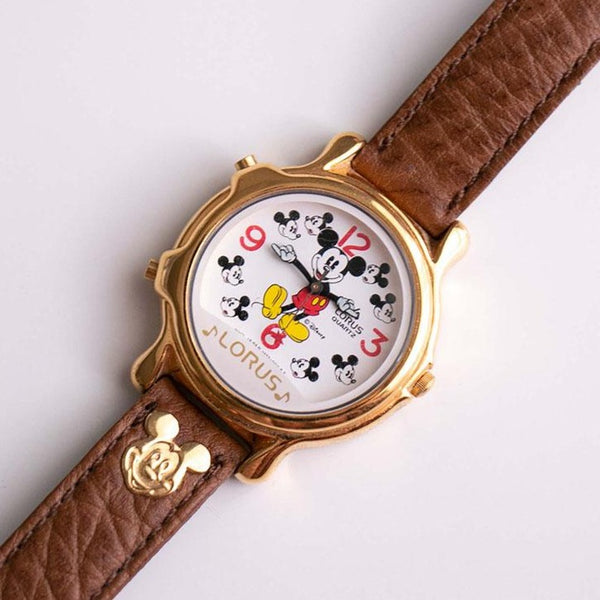 كلاسيكي Disney Mickey Mouse V422-0011 R2 Watch Musical Watch Lorus بواسطة Seiko
