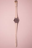 Esfera blanca Timex Cuarzo reloj para mujeres de la década de 1990