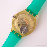 1992 Swatch SDK104 Bubbles de gelée montre | Squelette vintage Swatch Scuba