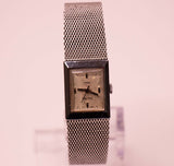 1970 rectangular Timex Taiwán electo reloj para mujeres raras