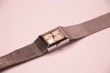 1970 rectangular Timex Taiwán electo reloj para mujeres raras