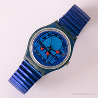 2000 Swatch GN196 Amour Total Oroutine | Blu vintage Swatch Gentiluomo