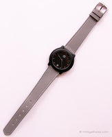 Vintage Black Dial Life de Adec reloj | Citizen Cuarzo de Japón reloj