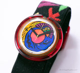 Swatch POP PWK132 Color Story Watch | 1990 POP القبلية خمر Swatch