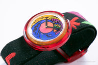 Swatch Pop PWK132 COLOR STORY Watch | 1990 Tribal Vintage Pop Swatch