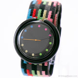 1989 Swatch Pop PWBB125 TING-A-LING Watch | RARE 80s Dots Pop Swatch