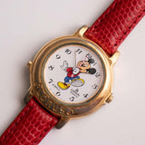 EXTRAÑO Mickey Mouse Musical reloj Vintage | Lorus V421-0020 Z0 reloj