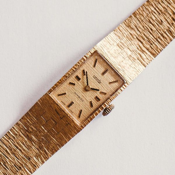 Gold-Tone CORVETTE Mechanical Women's Watch | Swiss Made Watches - Vintage Radar