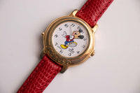 RARE Mickey Mouse Musical montre Vintage | Lorus V421-0020 Z0 montre