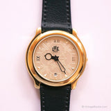 Vintage Gold-Tone Tribal ADEC Uhr | Champagner -Zifferblatt Quarz Uhr