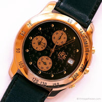 Rosa-oro Adec di Citizen Chronograph Guarda | Orologio da 35 mm nero-dial