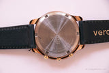 وردة الذهب adec بواسطة Citizen Chronograph مشاهدة | 35mm ساعة سوداء-ديال ساعة
