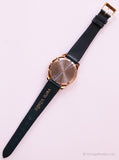 Rosa-dorado adec por Citizen Chronograph reloj | Dial negro de 35 mm reloj