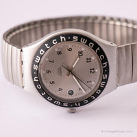 Vintage 1997 Swatch YGS4004 Bankise Uhr | Silberton Swatch
